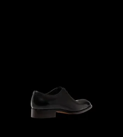 BURNISHED LEATHER WHOLE CUT LACE UP