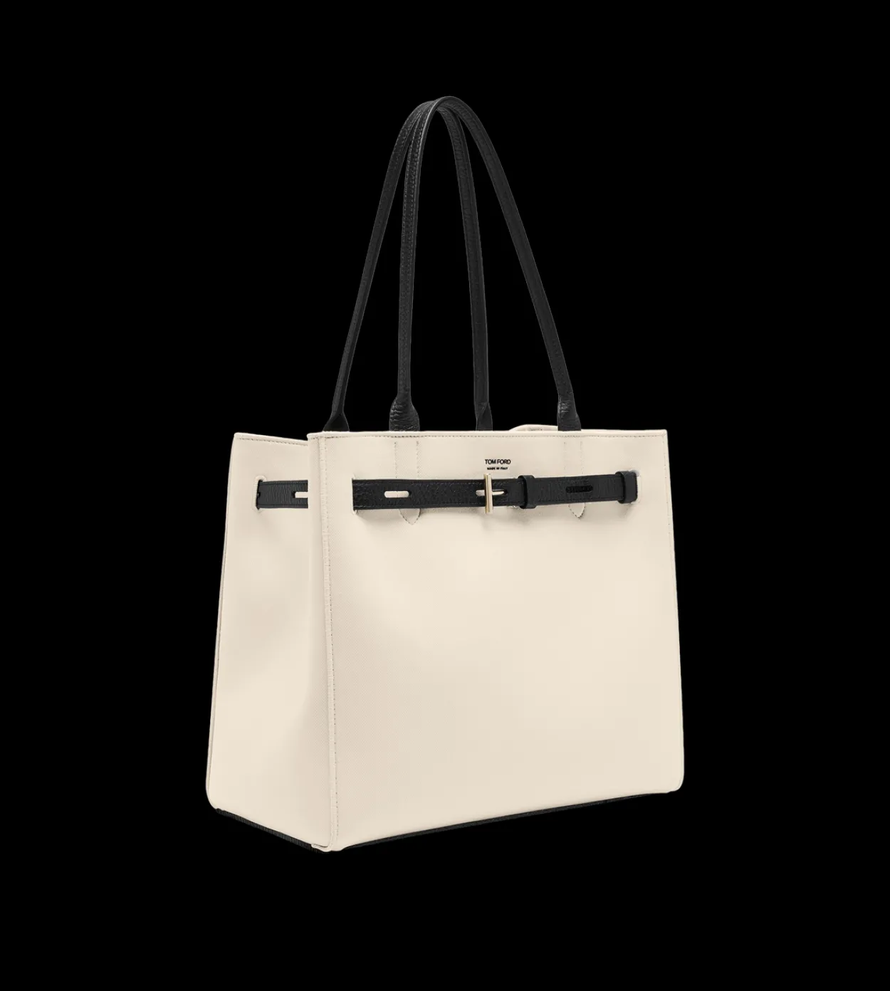 CANVAS AND LEATHER AUDREY MEDIUM TOTE
