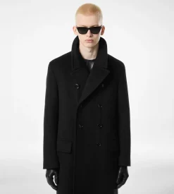 CASHMERE OFFICER COAT