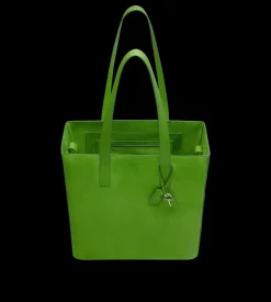 CASHMERE SUEDE NORTH SOUTH TOTE