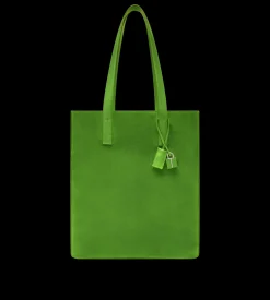 CASHMERE SUEDE NORTH SOUTH TOTE