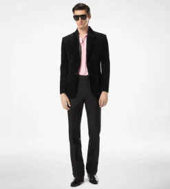 CASHMERE SUEDE SARTORIAL BLAZER