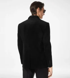 CASHMERE SUEDE SARTORIAL BLAZER
