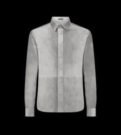CASHMERE SUEDE SHIRT