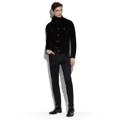 CASHMERE SUEDE WESTERN JACKET