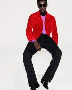 CASHMERE SUEDE WESTERN JACKET