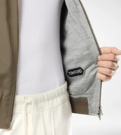 CASHMERE-LINED BLOUSON