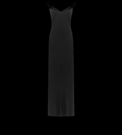 COCKTAIL SLIP DRESS WITH DOUBLE STRAPS