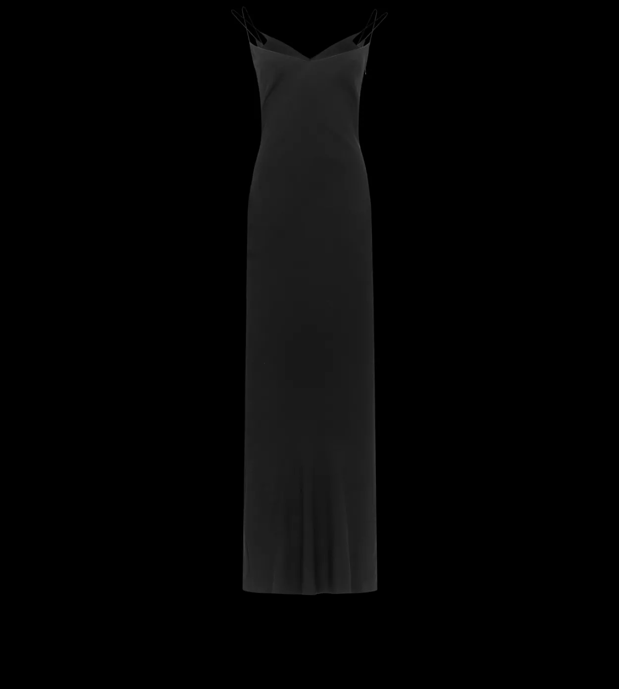 COCKTAIL SLIP DRESS WITH DOUBLE STRAPS