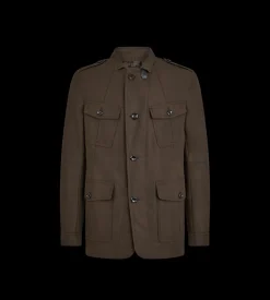 COMPACT NYLON MILITARY JACKET