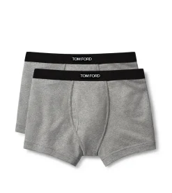 COTTON BOXER BRIEFS TWO PACK
