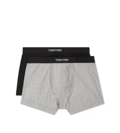 COTTON BOXER BRIEFS TWO PACK