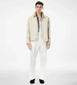 COTTON CANVAS WORKWEAR JACKET