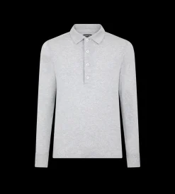 COTTON CASHMERE SILK POLO