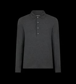 COTTON CASHMERE SILK POLO