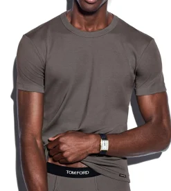 COTTON CREWNECK T-SHIRT