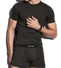 COTTON CREWNECK T-SHIRT