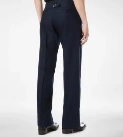 COTTON DRILL WIDE LEG PANT