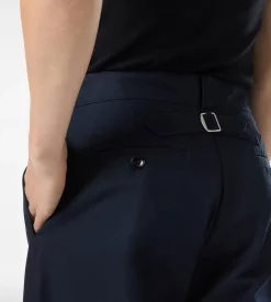 COTTON DRILL WIDE LEG PANT