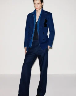 COTTON DRILL WIDE LEG PANT