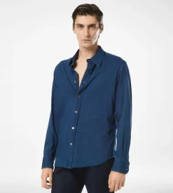 COTTON INDIGO SHIRT