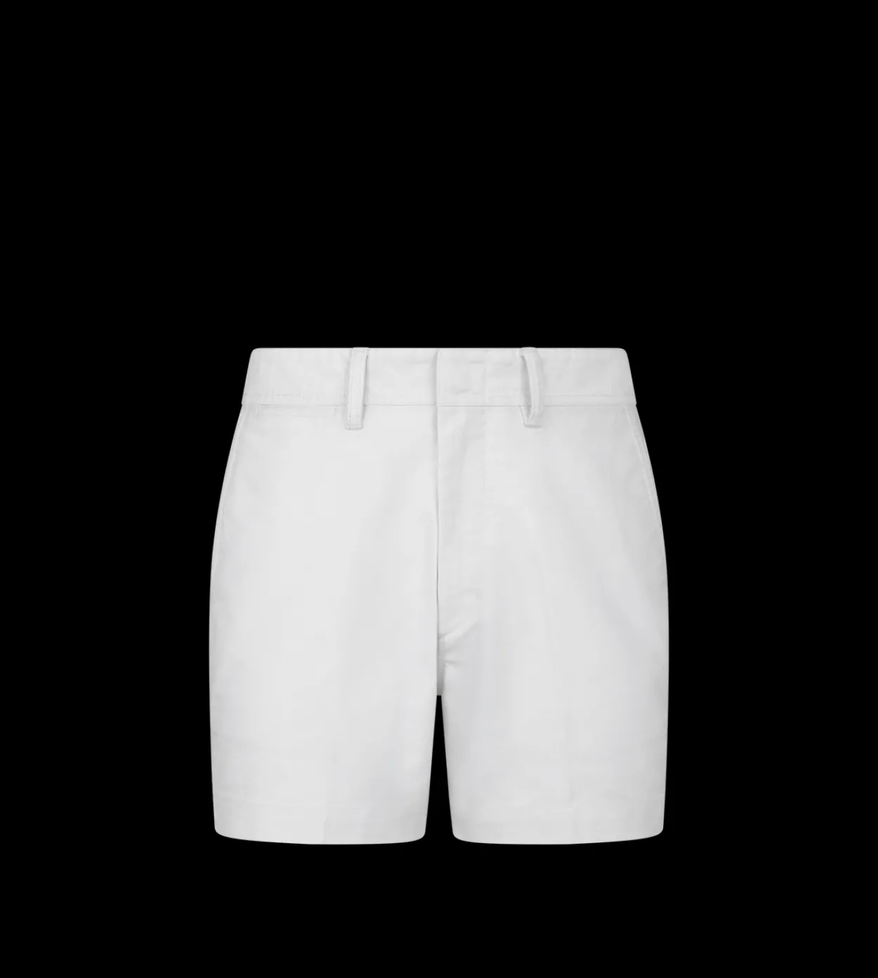 COTTON SATIN TAILORED SHORTS