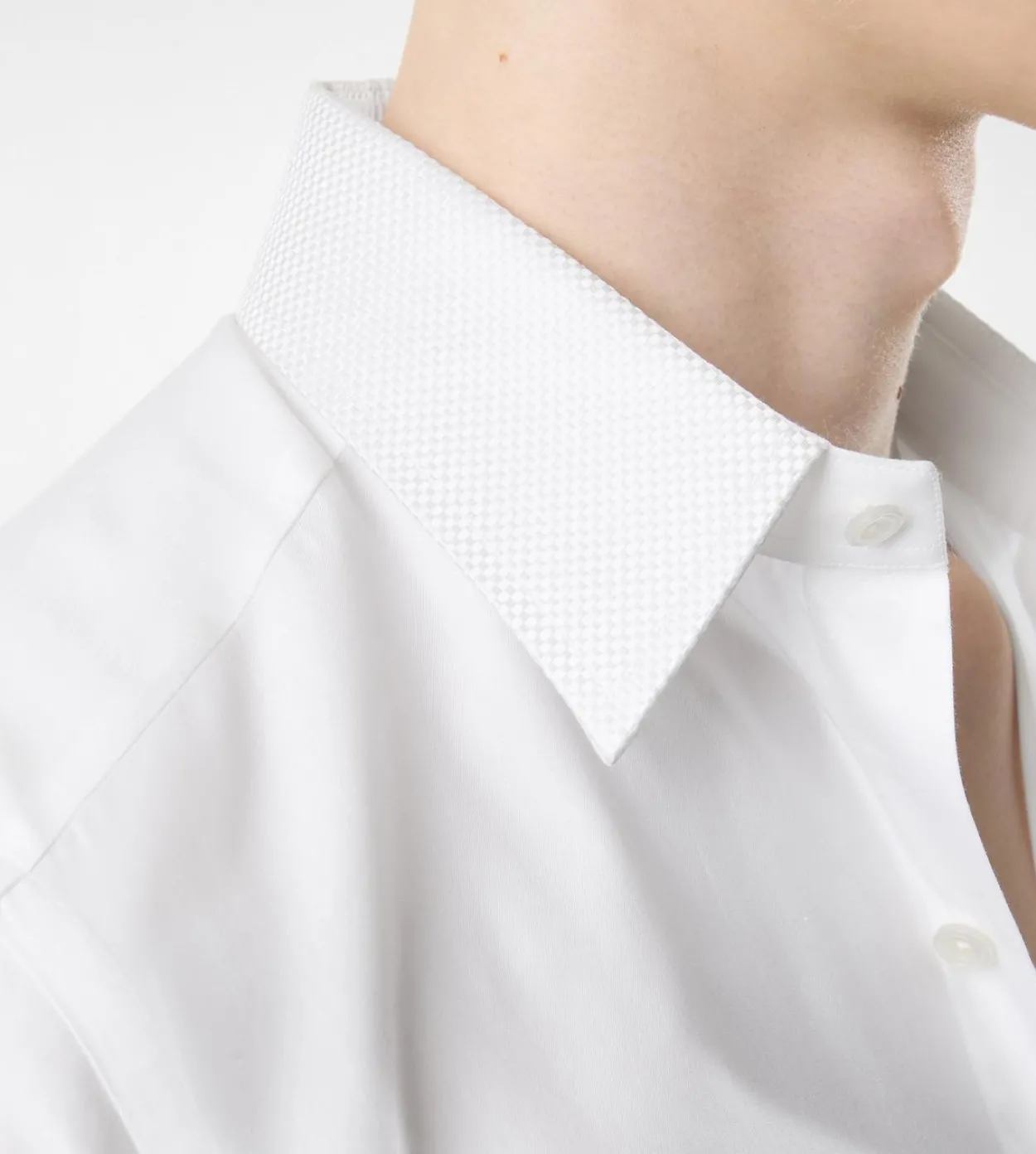 COTTON SILK CLASSIC FIT SHIRT