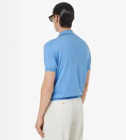 COTTON SILK TIPPING POLO
