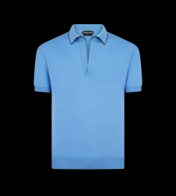 COTTON SILK TIPPING POLO