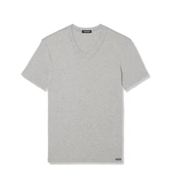 COTTON V-NECK T-SHIRT