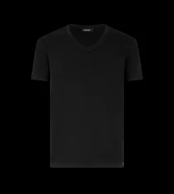 COTTON V-NECK T-SHIRT