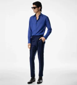 COTTON VOILE FLUID FIT SHIRT