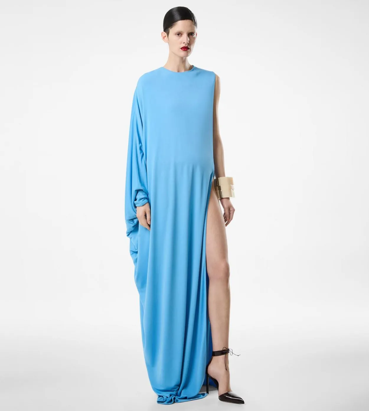 CREPE JERSEY EVENING DRESS