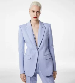 DOUBLE FACE LIGHT WOOL SINGLE BREASTED JACKET