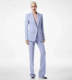 DOUBLE FACE LIGHT WOOL SINGLE BREASTED JACKET