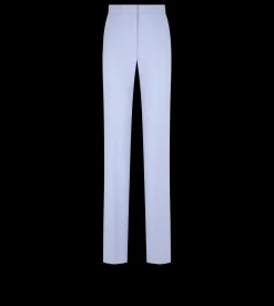 DOUBLE FACE LIGHT WOOL TAILORED STRAIGHT PANTS