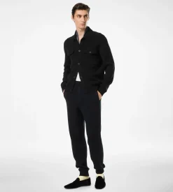 DOUBLE FACE WOOL CASHMERE OUTERSHIRT