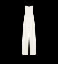 DOUBLE GEORGETTE STRETCH CAMISOLE JUMPSUIT