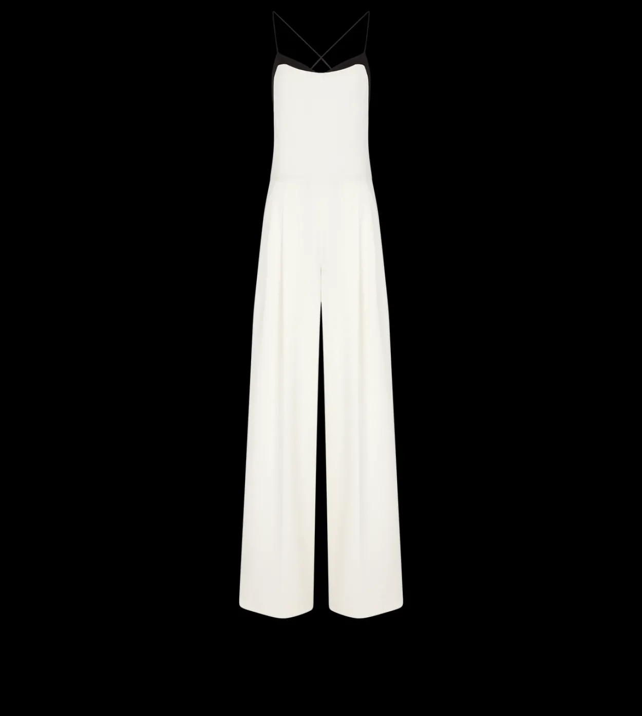 DOUBLE GEORGETTE STRETCH CAMISOLE JUMPSUIT