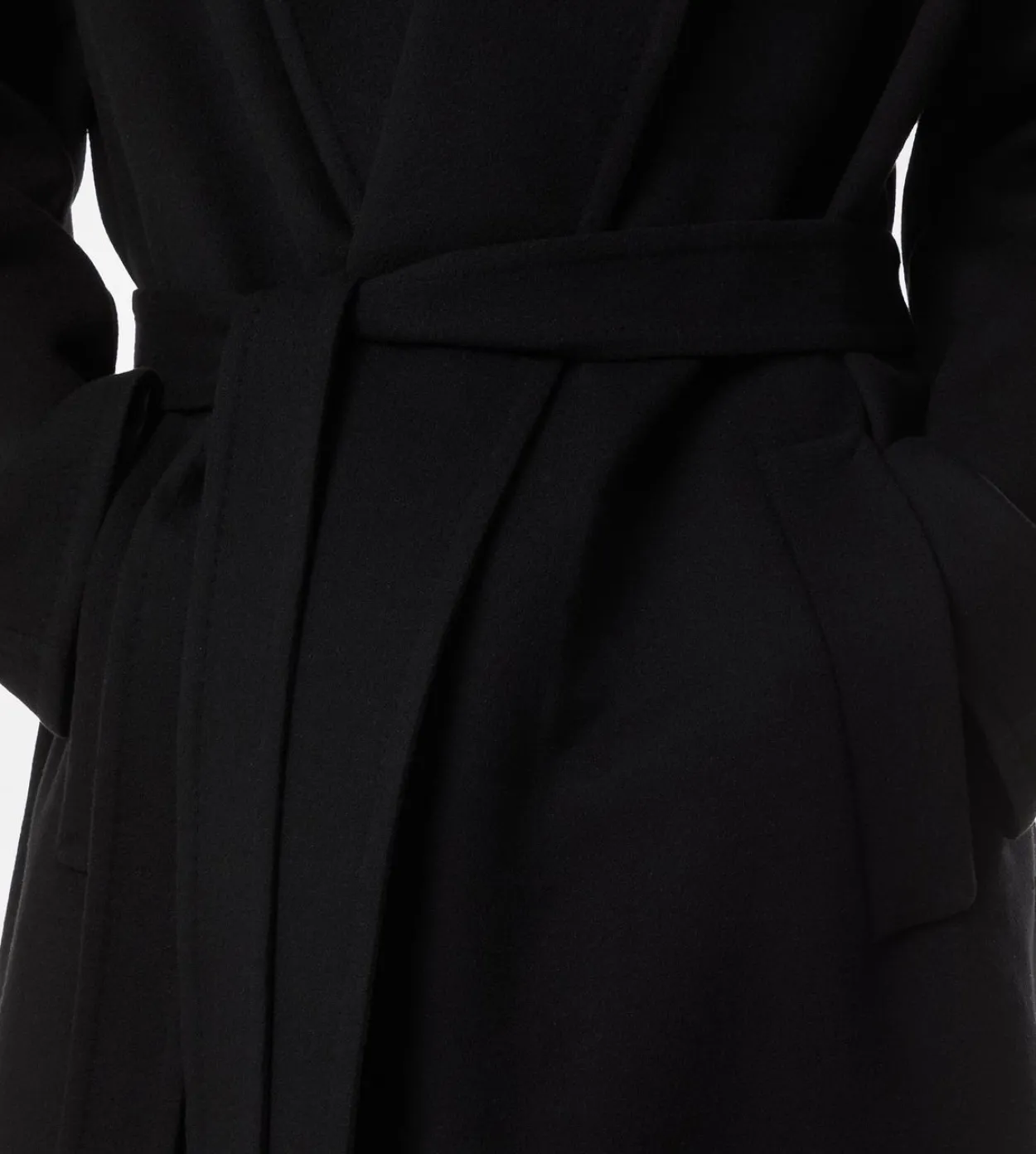 DOUBLE SPLITTABLE WOOL CASHMERE SHAWL COAT