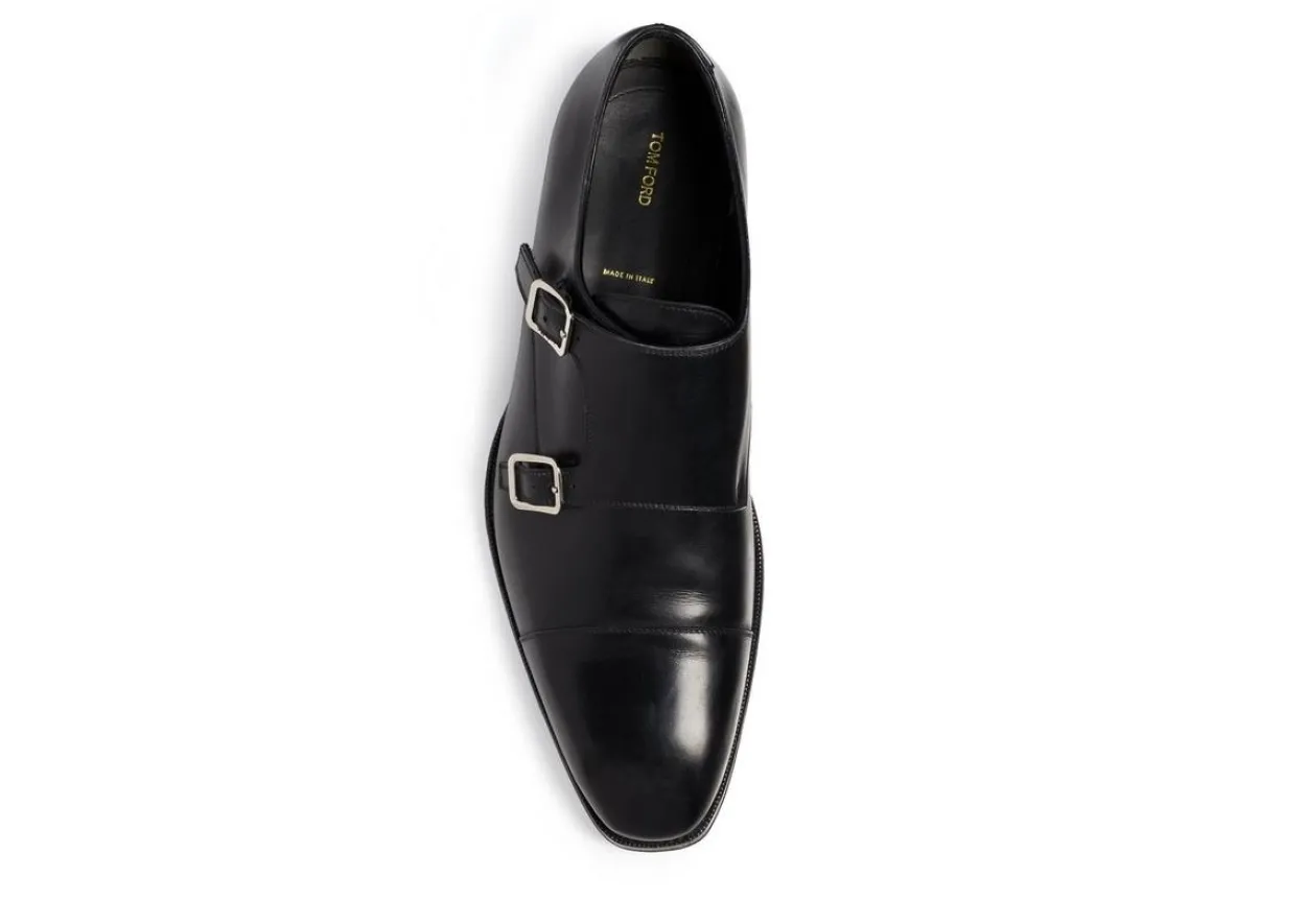 ELKAN DOUBLE MONK STRAPS