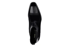 ELKAN LEATHER CHELSEA BOOTS