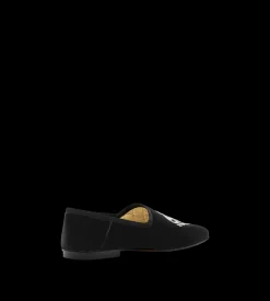 EMBROIDERED VELVET STEVEN SLIPPER