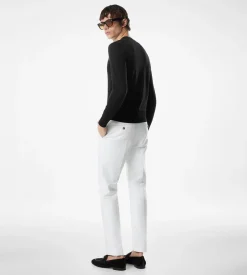 FINE GAUGE PURE WOOL CREW NECK