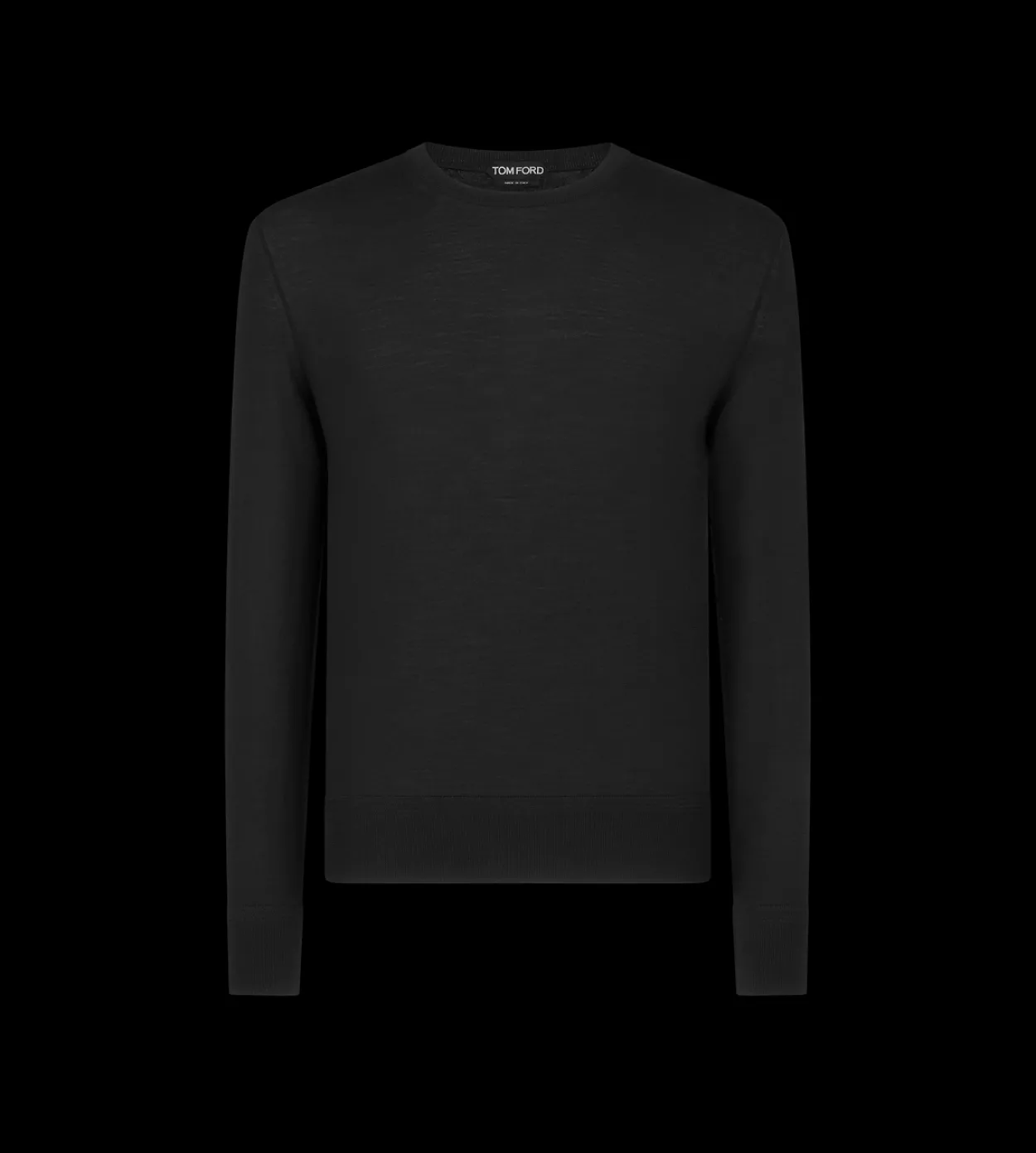 FINE GAUGE PURE WOOL CREW NECK