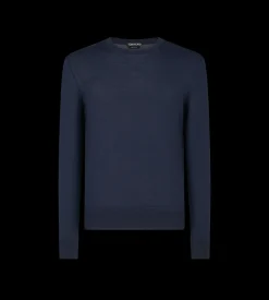 FINE GAUGE PURE WOOL CREW NECK