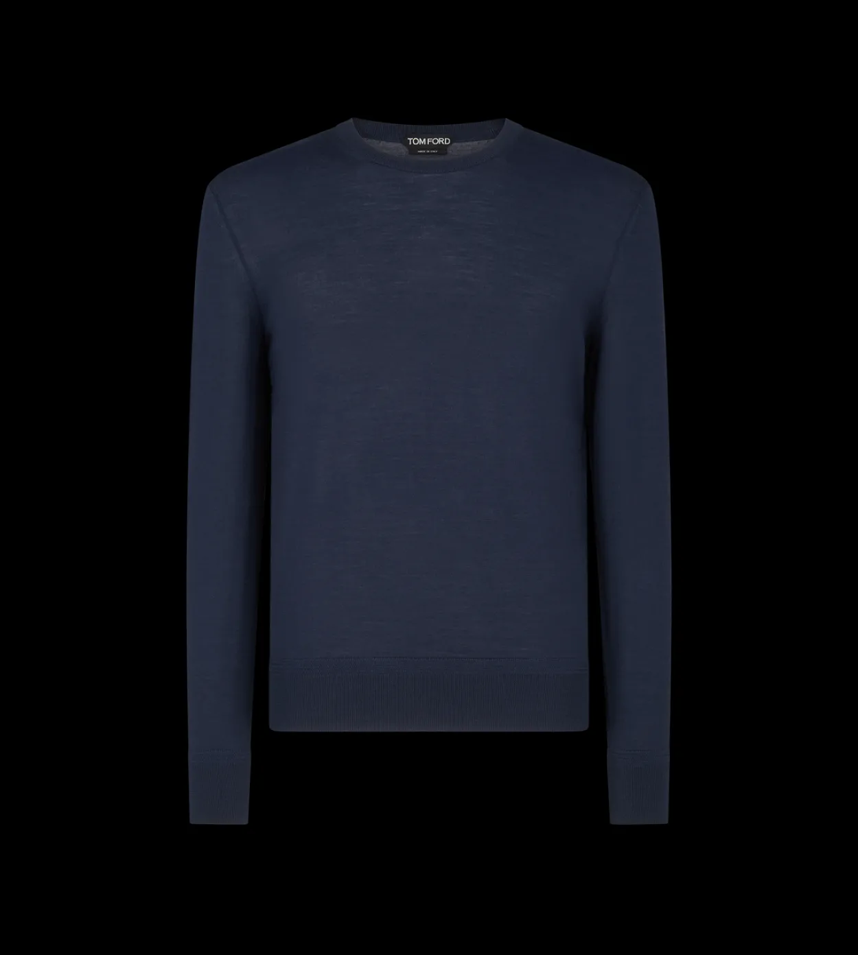 FINE GAUGE PURE WOOL CREW NECK