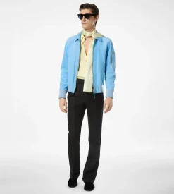 FLUID GABARDINE SLIM FIT SHIRT