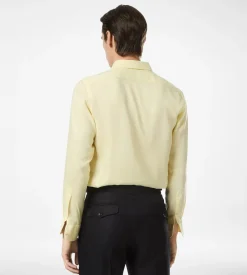 FLUID GABARDINE SLIM FIT SHIRT
