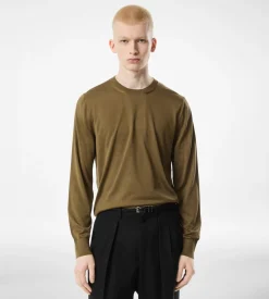 FLUID SILK CREW NECK